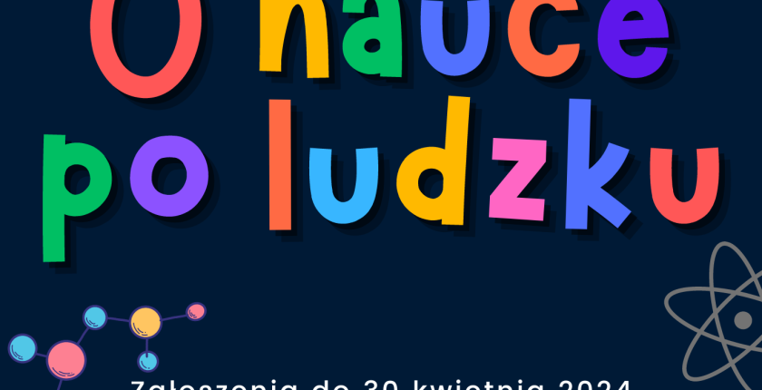 O nauce po ludzku - konkurs ALO pod patronatem Centrum Popularyzacji Nauki Politechniki Śląskiej